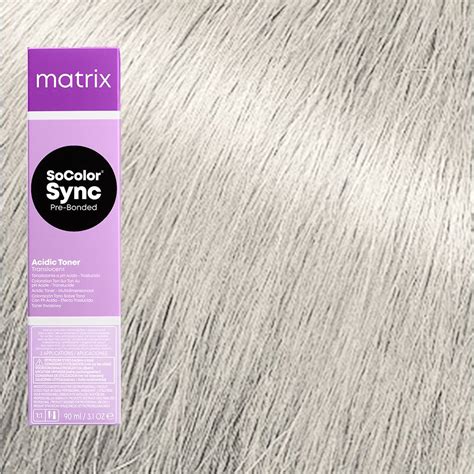 New Matrix Socolor Sync Acidic 8a Sheer Ash Matrix Color Sync