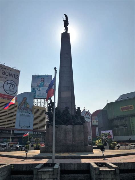 Andres Bonifacio And His Monument In Caloocan City Expressions