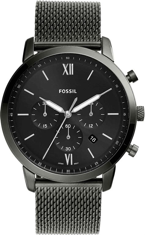 Fossil Analog Black Dial Men S Watch FS5530 Fossil Amazon In Fashion