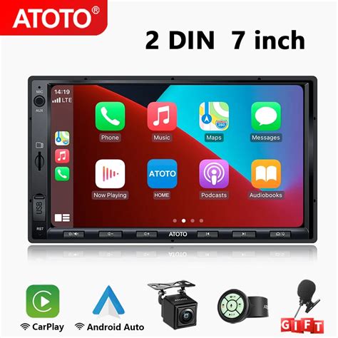 Atoto F We Inches Car Radios Din Multimedia Player Head Unit Din