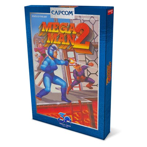 Mega Man 2 Box Art