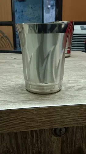 Stainless Steel Ss Pari Glass For Home Capacity 250 Ml At Rs 250 Piece In Thane