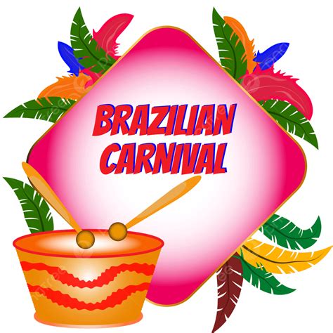 Brazilian Carnival Vector Design Images Colorful Look Brazilian