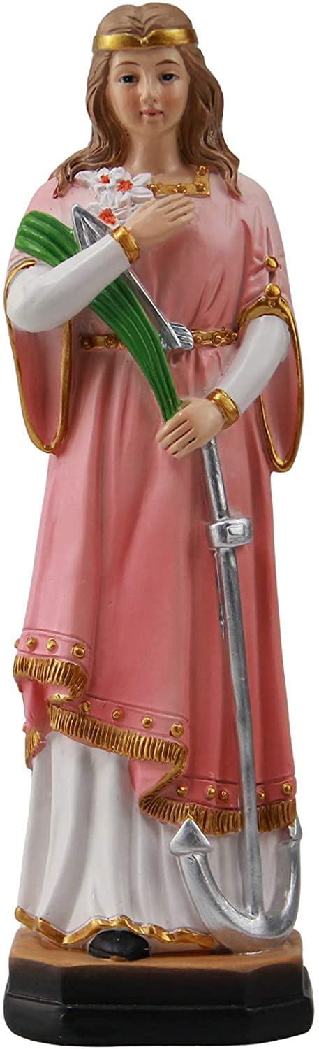 Saint St. Philomena Patron Saint of Young Women and Girls 5 Inch Resin ...