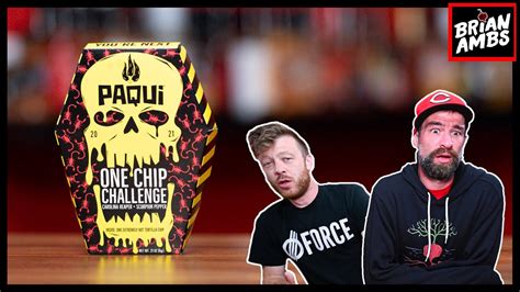 New The Paqui One Chip Challenge 2021 Youtube