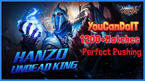 Top Global Hanzo Perfect Gameplay By YouCanDoIT Mobile Legends YouTube