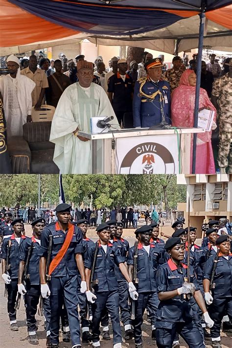 NSCDC Passing Out Parade Adamawa State Gov T Pledges Continuous