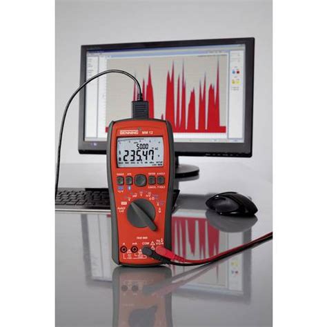 Benning Mm 12 Hand Multimeter Kalibriert Iso Digital Datenlogger Cat