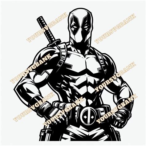 Deadpool SVG - Etsy