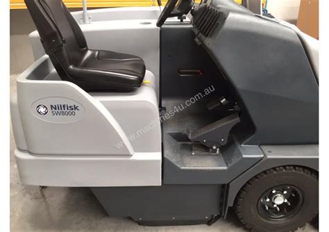 New Nilfisk SW8000 Ride On Sweeper In Listed On Machines4u