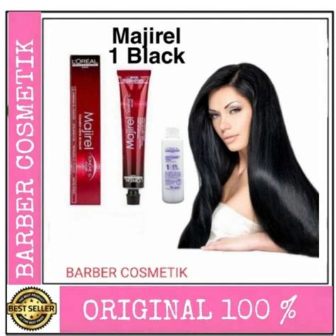 Promo Pewarna Rambut Cat Rambut Loreal Majirel Maji Cover Black