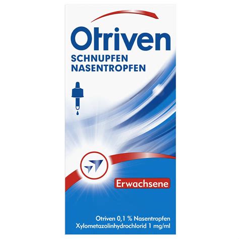 Otriven Gegen Schnupfen Nasentropfen Ml Shop Apotheke