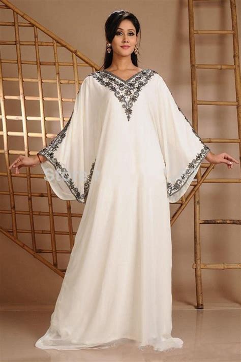 Dubai Kaftan Formal Evening Dresses With Long Sleeve Black Applique