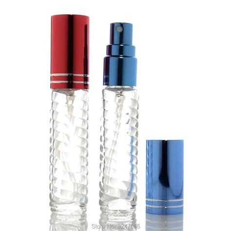 5ml 40pcslot Glass Empty Elegant Cosmetic Liquid Refillable Bottle Portable High End Perfume