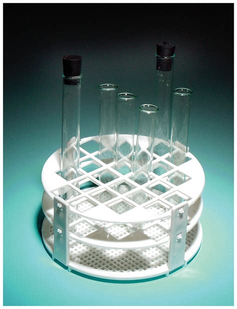 United Scientific Round Test Tube Rack Round Test Tube Rack Holds