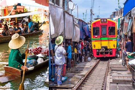 Private Amphawa Floating Market And Maeklong Railway Market Fireflies