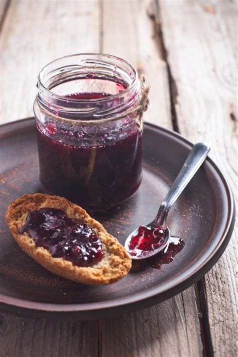 Confiture Aux Myrtilles Idee Repas