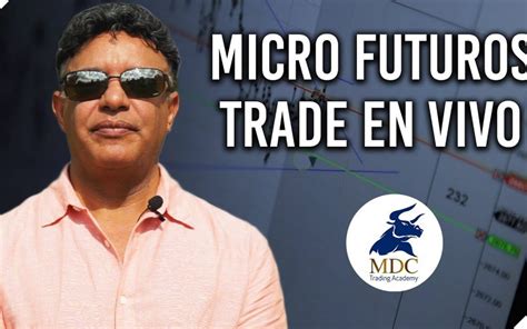 Trade En Vivo Micro Futuros Manny Cabrera Mdc Trading Academy