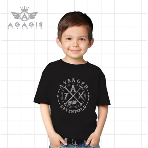 Jual Kaos Anak Laki Laki Perempuan Band Avenged A7X Unisex Cowok