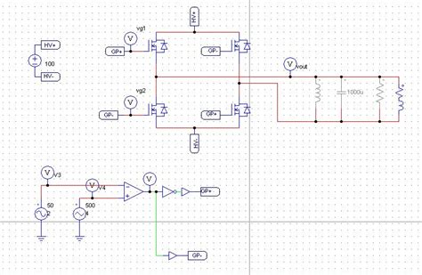 Single Phase Sine Wave Inverter Equations