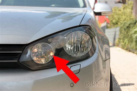 Liste mit allen Birnen für den VW Golf 6 Variant Kombi Typ AJ5