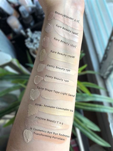 Cruelty Free Concealer Swatches And Reviews Concealer Guide Drugstore