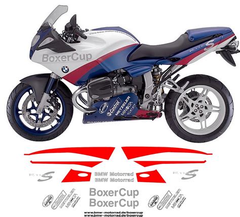 Zen Graphics BMW R 1100 S Boxer Cup 2004 Decals Stickers