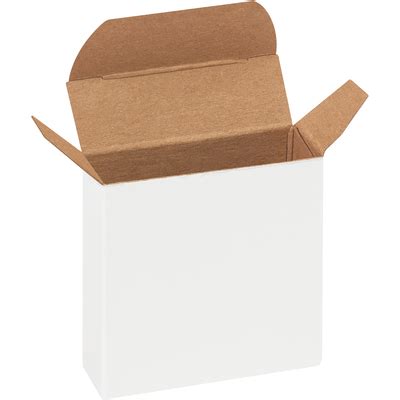 2 1 4 X 3 4 X 2 1 4 White Reverse Tuck Folding Cartons 1000 PER CASE