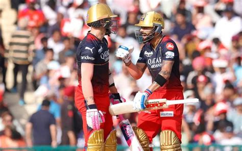 Virat Kohli Faf Du Plessis Batting Form Will Keep Rcb In Good Stead In