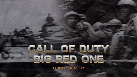 CALL OF DUTY BIG RED ONE BAPTISM BY FIRE NORTH AFRICA 1942 PS 2