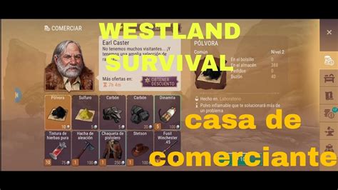 WESTLAND SURVIVAL VISITANDO LA CASA DEL COMERCIANTE YouTube