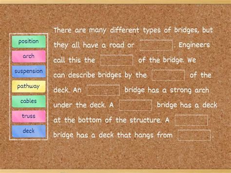 strong bridges missing word