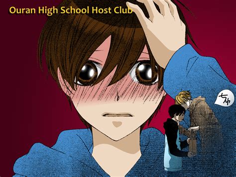 Ouran Highschool Host Club Tamaki And Haruhi Kiss