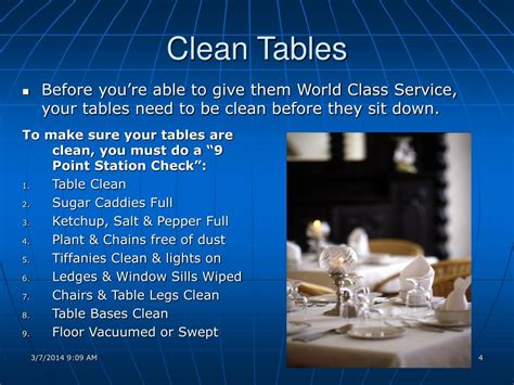 Ppt Restaurant Service Powerpoint Presentation Free Download Id40405