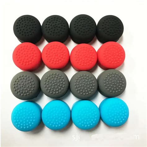 80PCS 40 Pairs Anti Slip Silicone Thumb Grips Thumbstick Caps Case