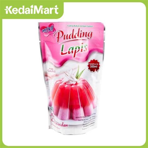 Jual Pudding Susu Lapis Nutrijell Rasa Coco Pandan Gram Di Lapak