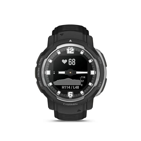 Instinct Crossover Hybrid Rugged Analog Gps Smartwatch Black