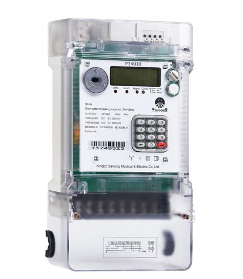 Three Phase Prepayment Meter Prepayment And Smart