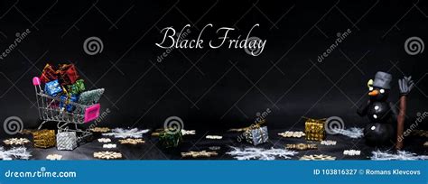 Black Friday Abstract Photo Happy Merry Christmas Stock Image Image