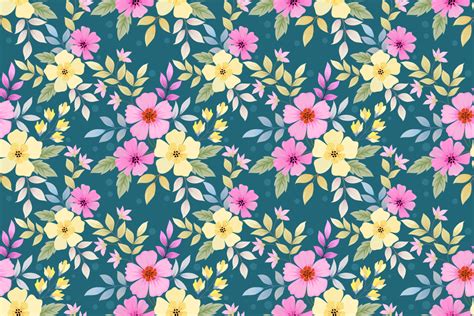 Daisy Pattern Fabric