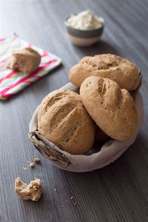 Petits Pains Rustiques Aux Graines De Lin Et S Same Recettes De