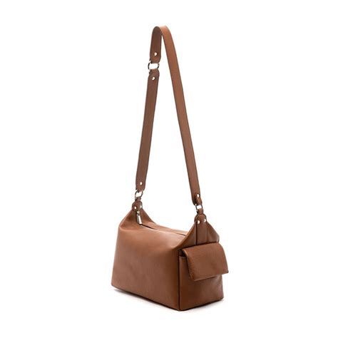 Сумка через плечо Багет, средняя, натуральная кожа, Souffle - купить с ...