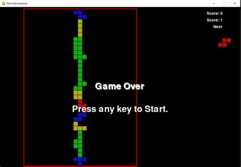 Tetris Remastered Devfolio