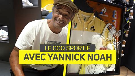 Yannick Noah X Le Coq Sportif Chez Tennis Point Paris Youtube