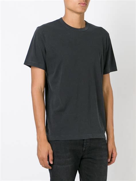 James Perse Classic T Shirt Grey Farfetch