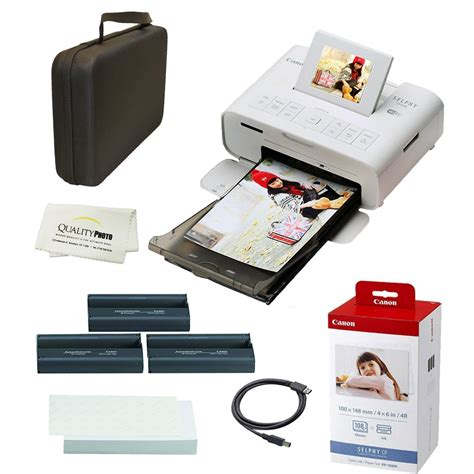 Canon Selphy Cp1300 Wireless Compact Photo Printer With Airprint And Mopria Device Printing