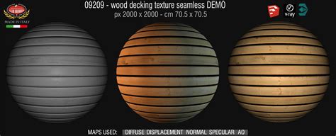 Wood decking texture seamless 09209