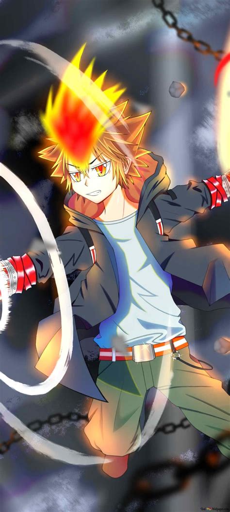 Katekyo Hitman Reborn Sawada Tsunayoshi 2k Wallpaper Download