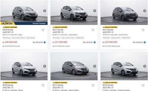 Murah Banget Harga Honda Jazz Bekas Cuma Rp Juta An Mobil