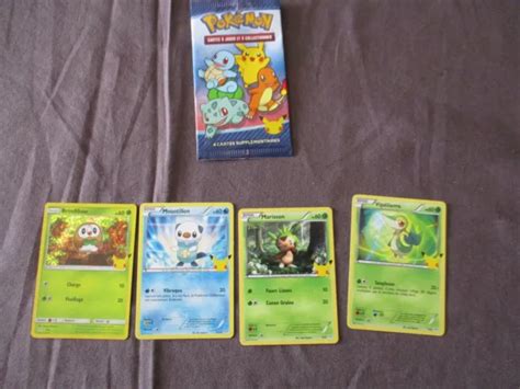 Lot De Cartes Pok Mon Mcdonalds Me Anniversaire Dont Holo